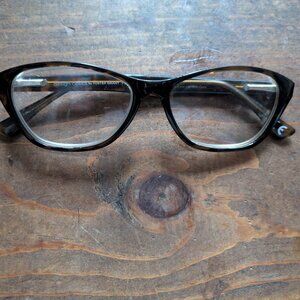 Design Optics by Foster Grant SS0818 Cat Eye Tortoise Women's Glasses Size 53